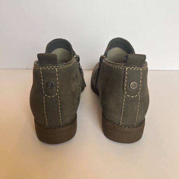 Hush Puppies Mazin Cayto, Women Chukka Ankle, Gray, Side Zip, Comfort Boots Sz 7 - Picture 4 of 16